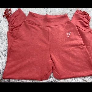 GYMSHARK RUCHED SLIM FIT JOGGERS
